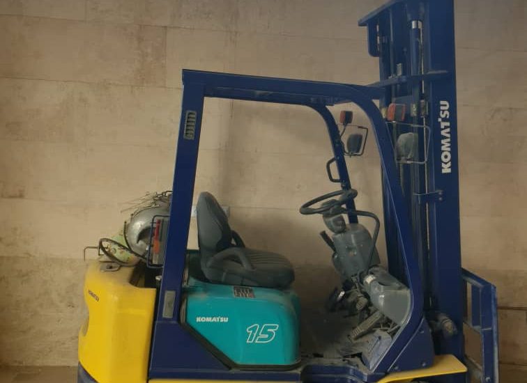 لیفتراک کوماتسو 1.5تن کارکرده دوگانه